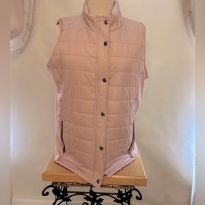 Dusty pink Maurices lightweight vest. Size XL. Like new!